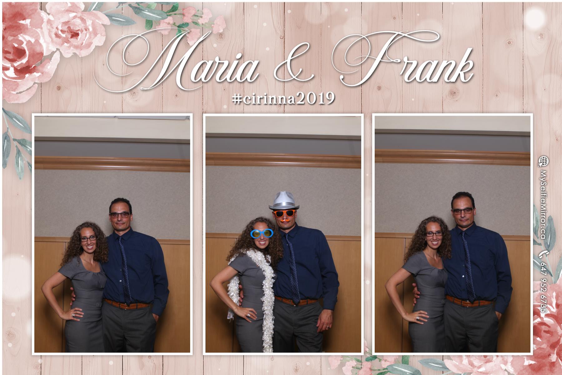 Wedding of Frank and Maria  | View more photos from the event at gallery.myselfiemirror.ca/u/romanmyselfiemirrorca/Wedding-of-Frank-and-Maria